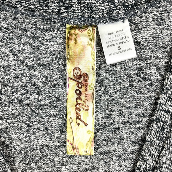 Live To Be Spoiled Grey Knit Button Up Cardigan - Picture 4 of 8